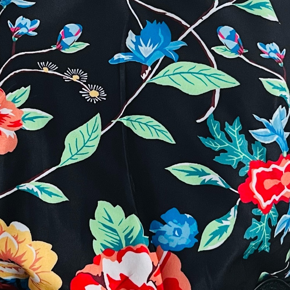 New SHEIN LUNE Floral Print One Shoulder Dress - Picture 3 of 8